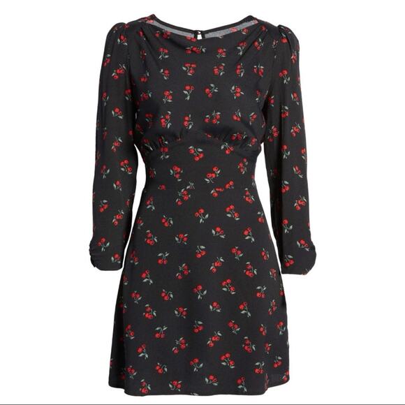 NWT Reformation Cherry Print Dress - Picture 8 of 15